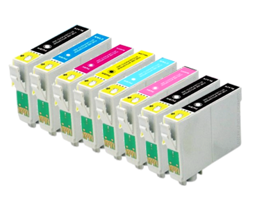 Epson Compatible R2880 Set Of 9 Ink Cartridges (Photo Black/Cyan/Magenta/Yellow/Light Cyan/Light Magenta/Light Black/Matt Black/Light Light Black)

